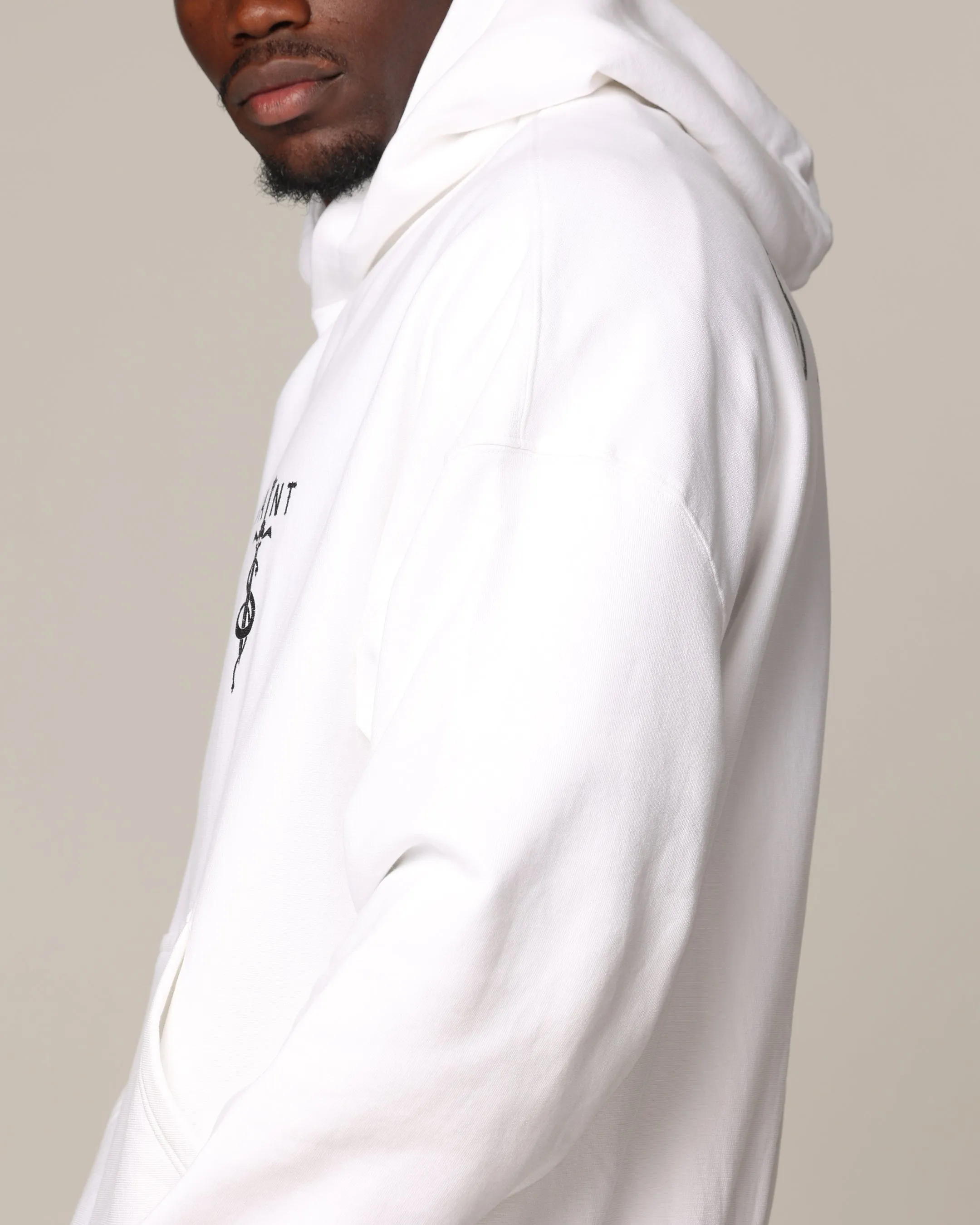 Saint Morta Daggers Premium Hoodie White/Black