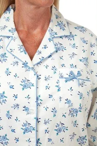 SALE 100% Cotton  Winceyette Ladies Classic Pyjamas