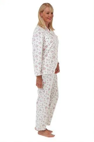 SALE 100% Cotton  Winceyette Ladies Classic Pyjamas