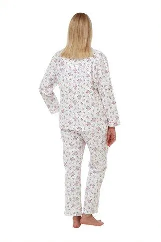 SALE 100% Cotton  Winceyette Ladies Classic Pyjamas