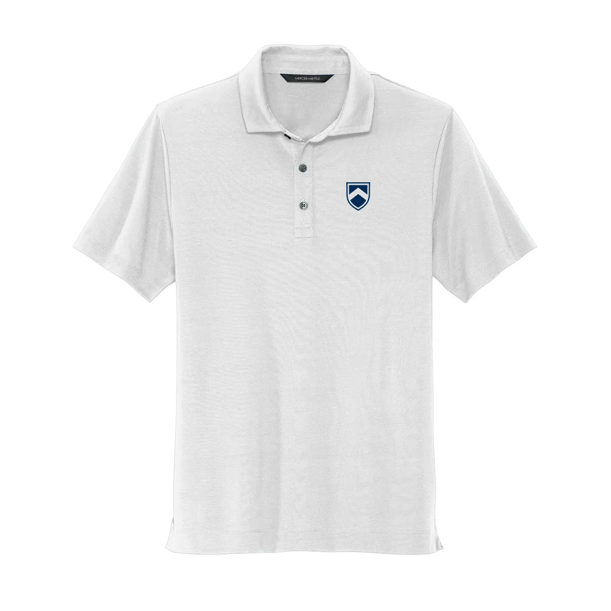 Sig Tau White Badge Polo