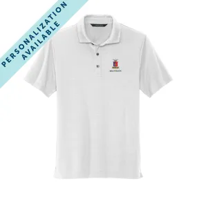 SigEp White Crest Polo