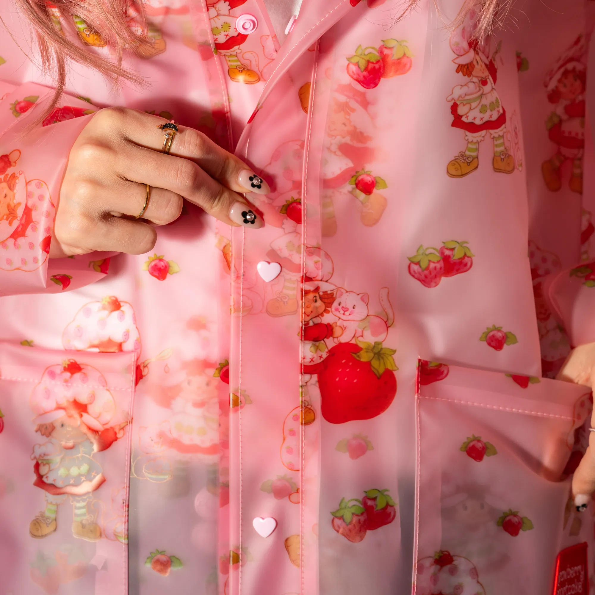 Strawberry Shortcake Rain Jacket