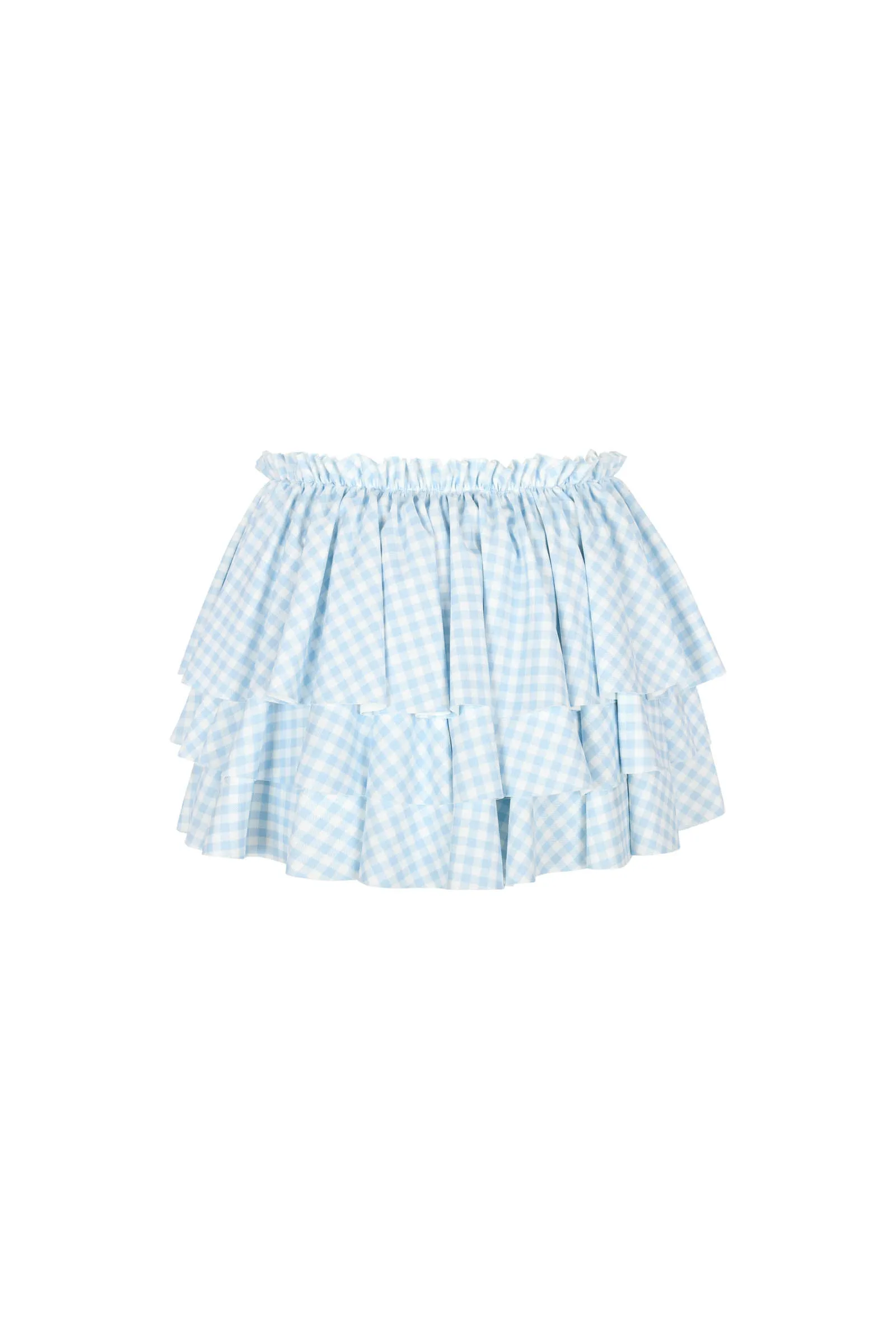 The Blue Gingham Dauphine Knickers