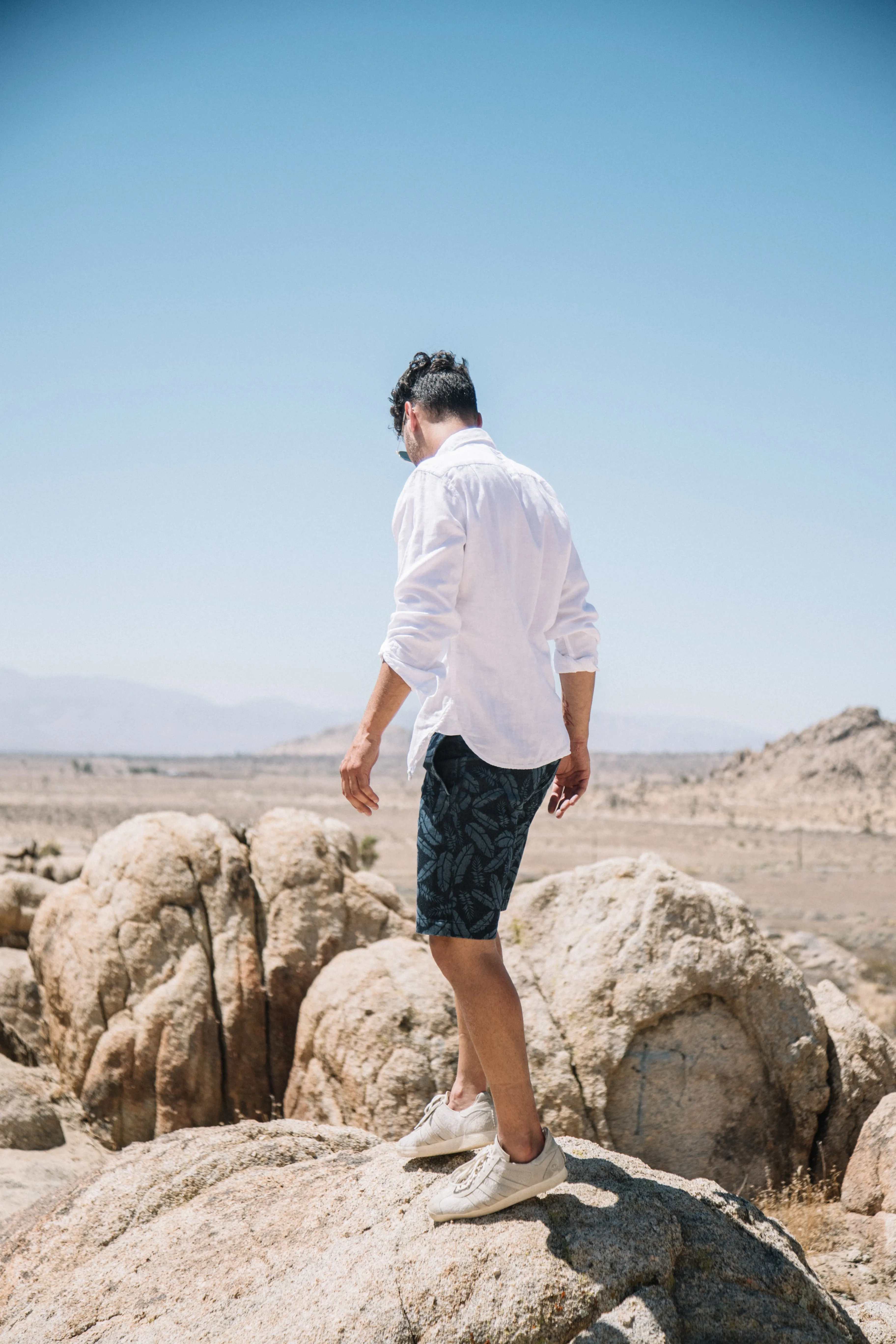 The Ripper Double Gauze Organic Cotton Shirt - White