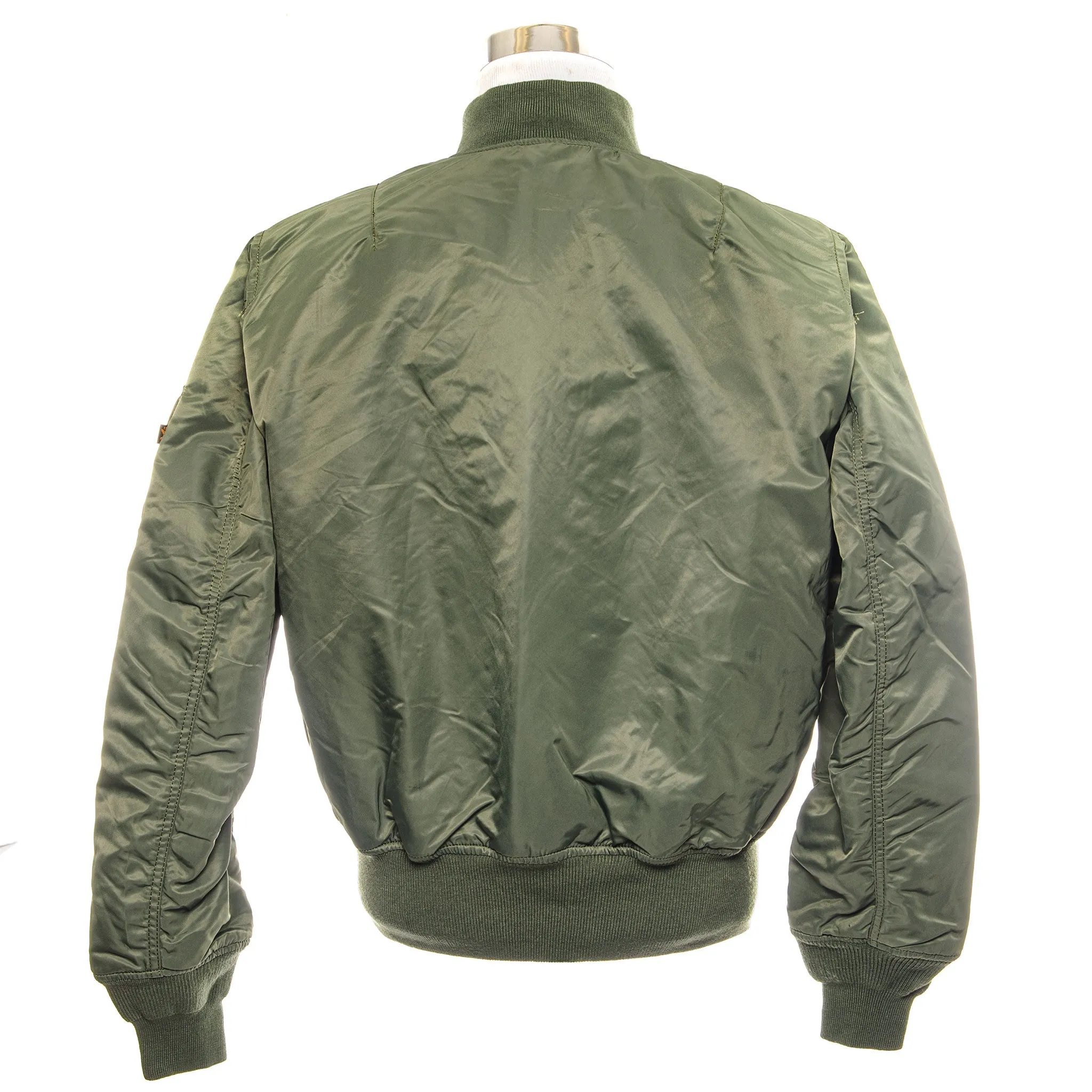 USAF FLIGHT JACKET MA-1 ALPHA INDUSTRIES SIZE MEDIUM LIMITED EDITION