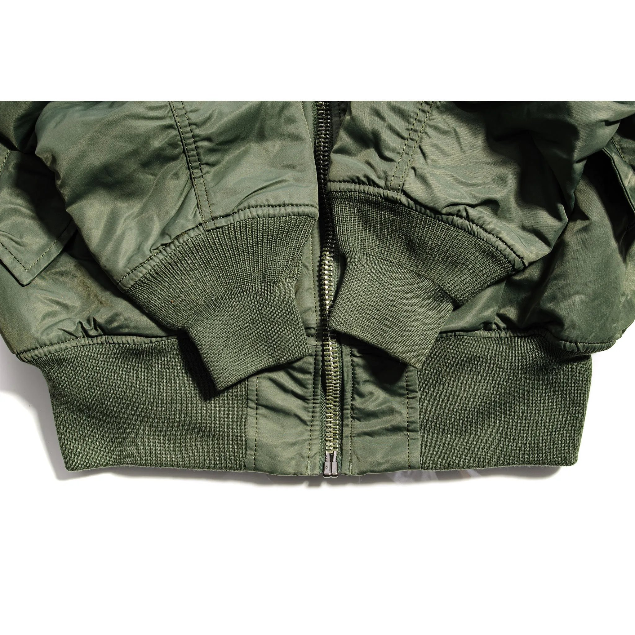 USAF FLIGHT JACKET MA-1 ALPHA INDUSTRIES SIZE MEDIUM LIMITED EDITION