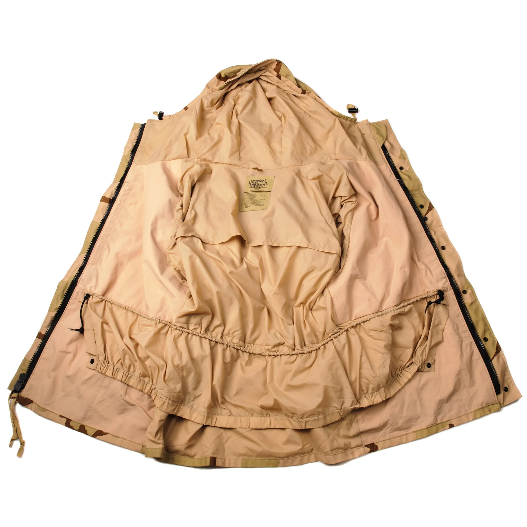 VINTAGE US ARMY ECWCS PARKA 2004 SIZE LARGE REGULAR GORE TEX