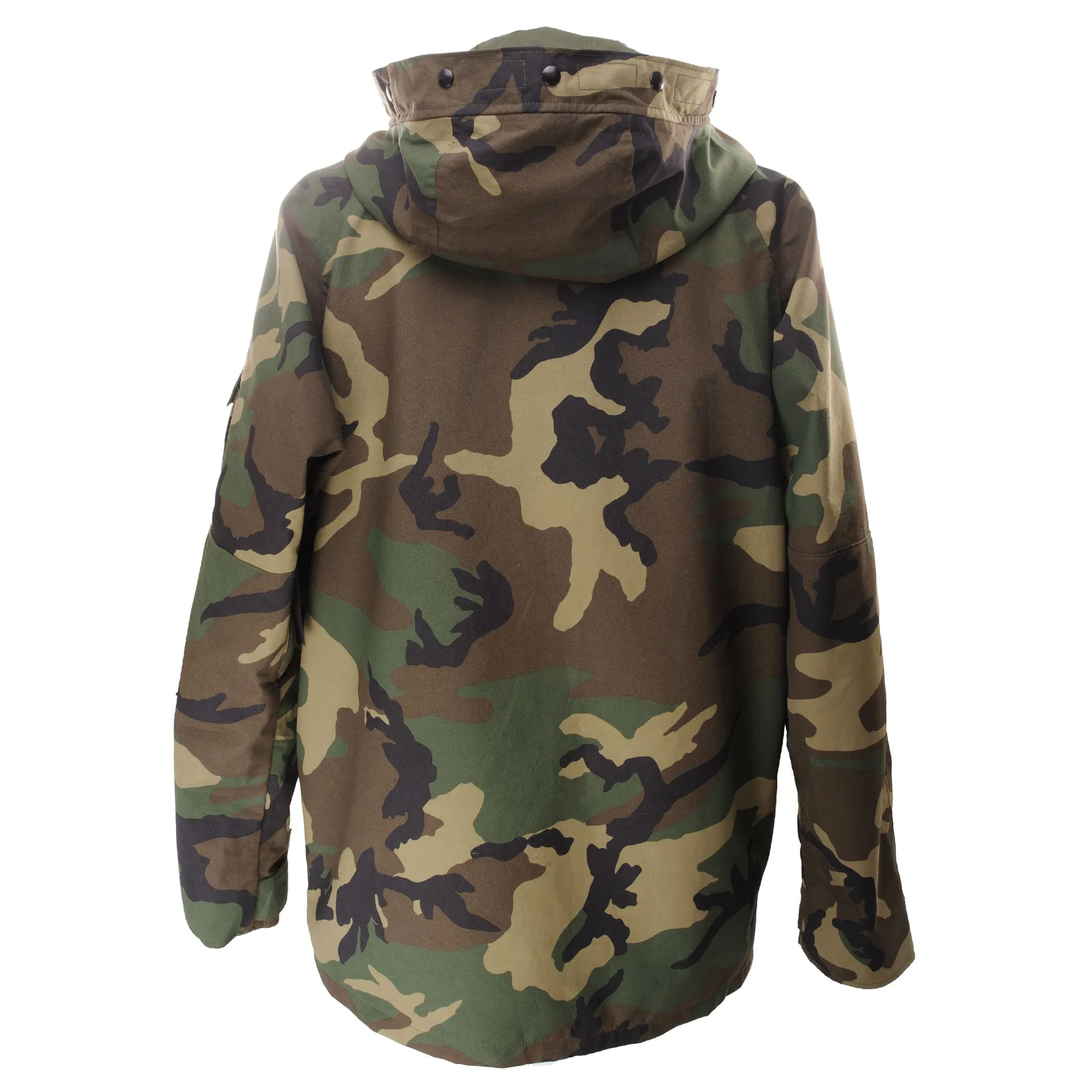 VINTAGE US ARMY GORETEX ECWCS WOODLAND CAMO PARKA 2000 SIZE LARGE LONG