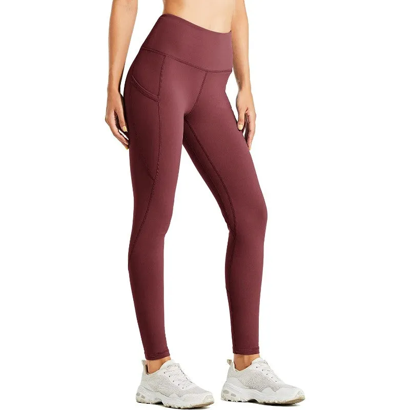 Women's Fleece Lined Leggings Water Resistant Thermal Winter Pants Hiking Yoga Running Tights High Waisted