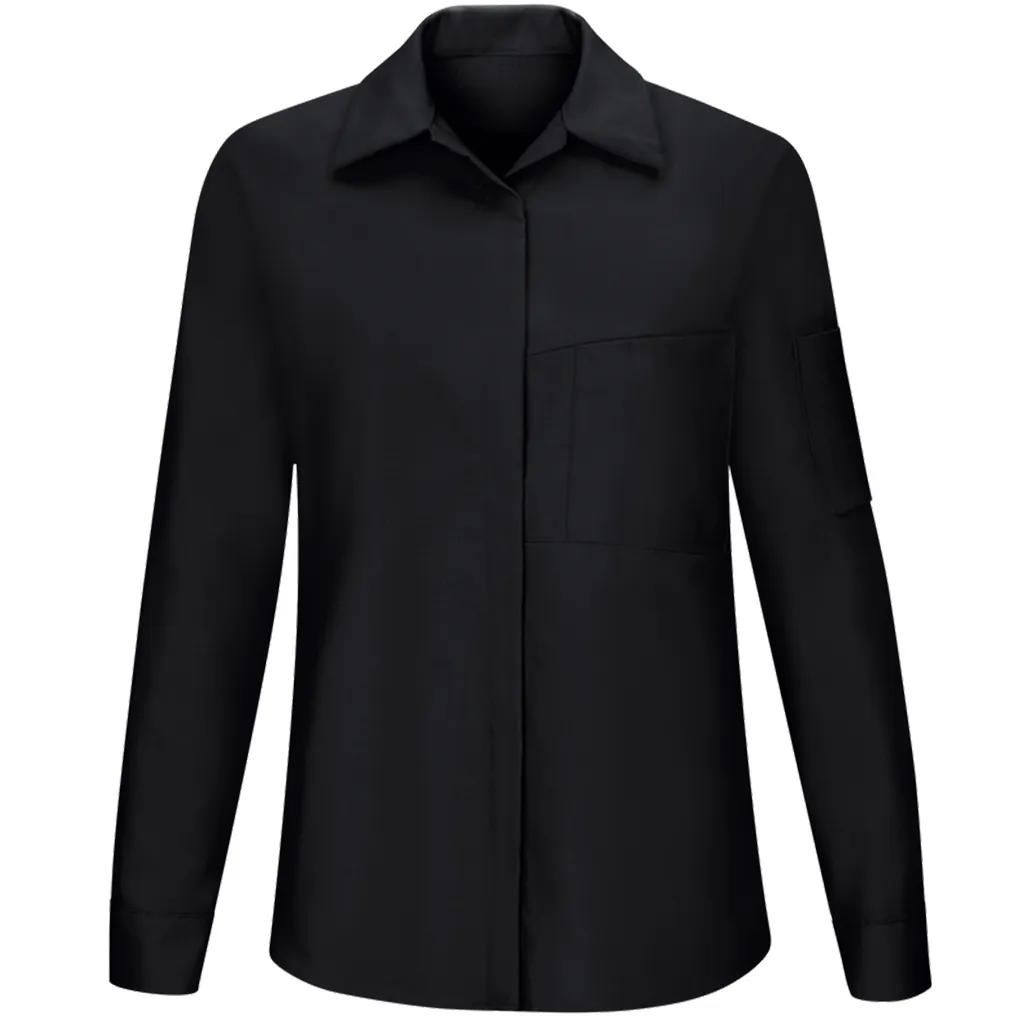 Women's Long Sleeve Performance Plus Shop Shirt with OilBlok Technology