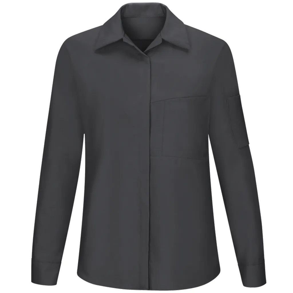 Women's Long Sleeve Performance Plus Shop Shirt with OilBlok Technology