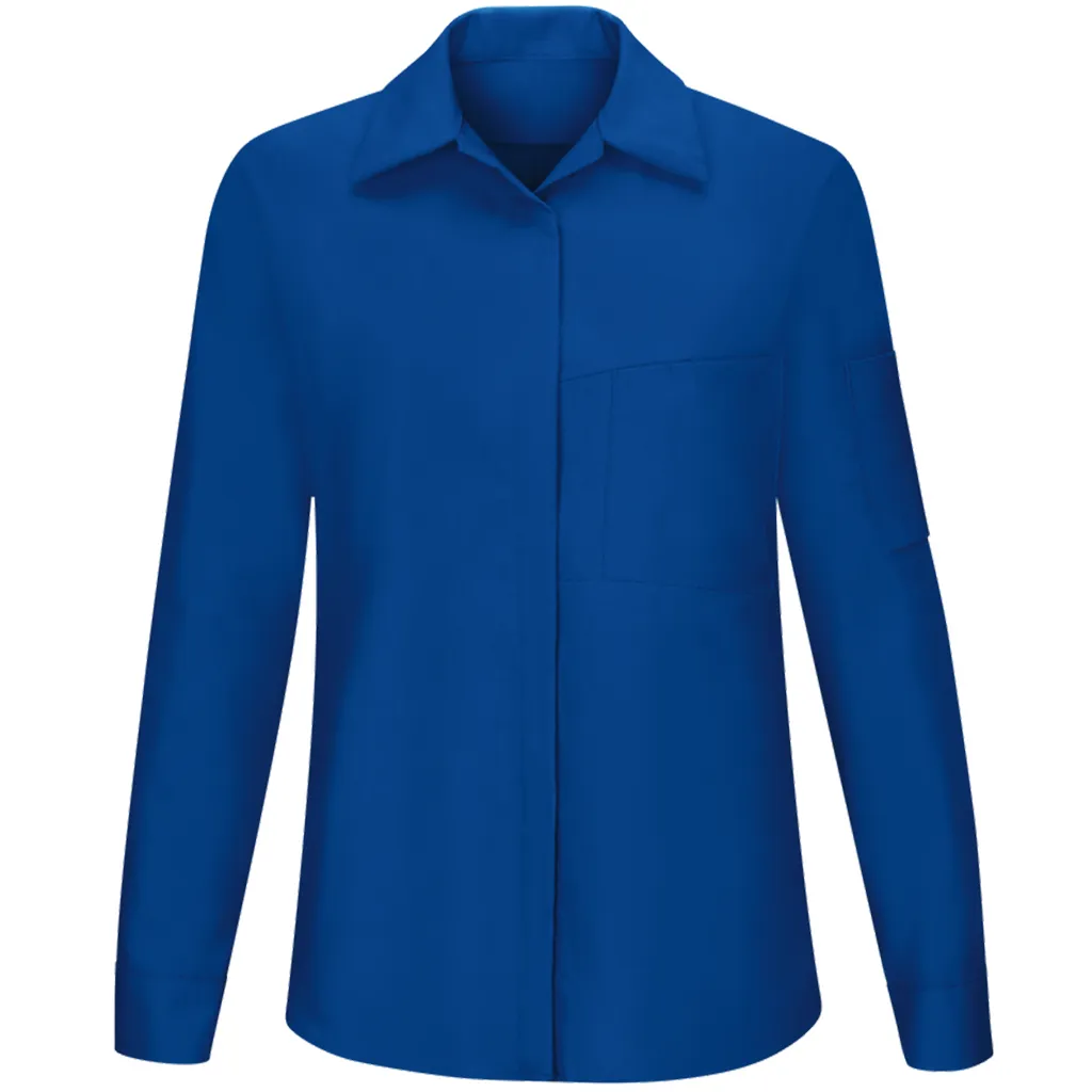 Women's Long Sleeve Performance Plus Shop Shirt with OilBlok Technology