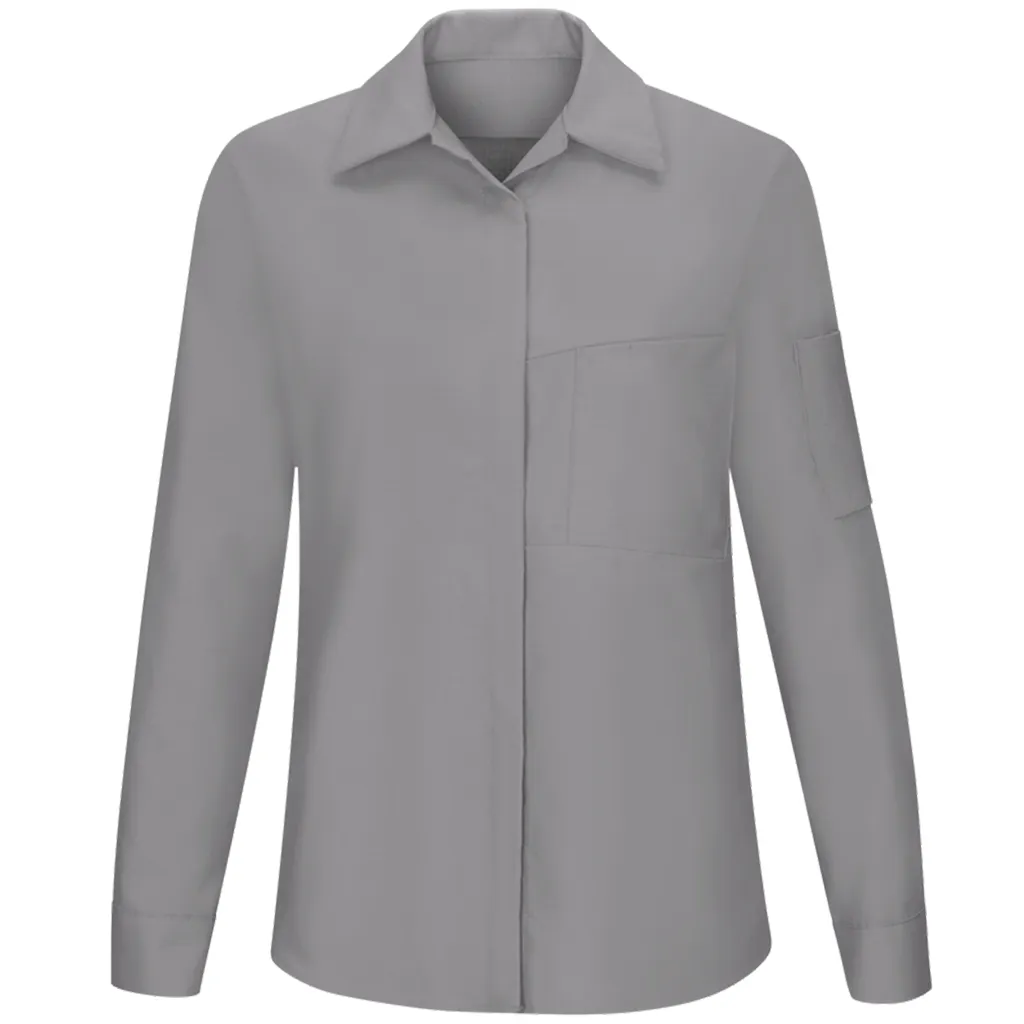 Women's Long Sleeve Performance Plus Shop Shirt with OilBlok Technology