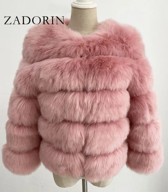 Women's Puffy Fur Coat