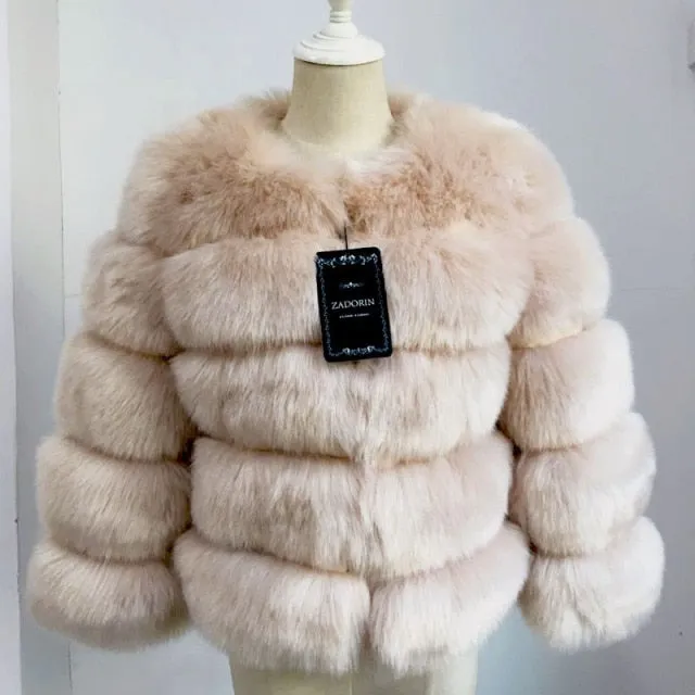Women's Puffy Fur Coat