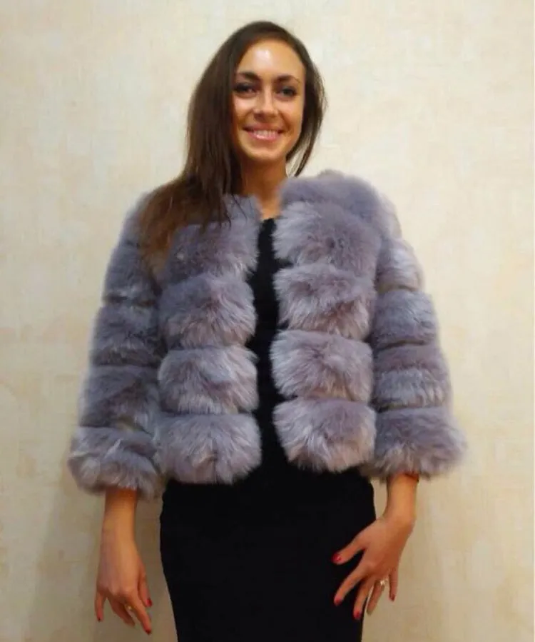Women's Puffy Fur Coat