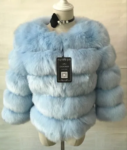 Women's Puffy Fur Coat