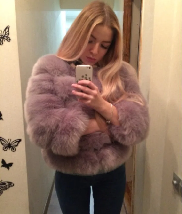 Women's Puffy Fur Coat